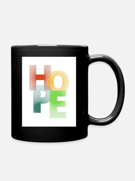 Espoir - Mug uni - noir