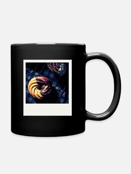 Kekse, Kekse, Kekse - Tasse einfarbig - Schwarz