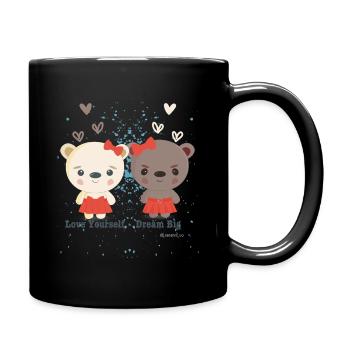 Chemise à thème Lean & Loo Offical - Mug uni - noir - Droite