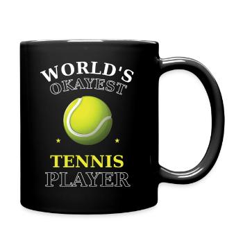 Le joueur de tennis le plus correct du monde - Mug uni - noir - Droite
