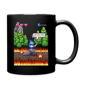The Little Waterdrop - Full Colour Mug - black - Right