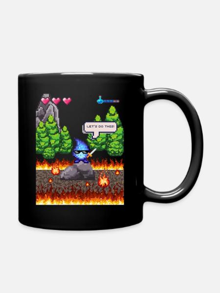 La petite goutte d’eau - Mug uni - noir