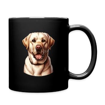 Friendly Spirit - Tasse einfarbig - Schwarz - Rechts