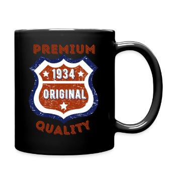 Premium quality 1934 - Full Colour Mug - black - Right