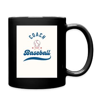 Sports Baseball - Full Colour Mug - black - Right