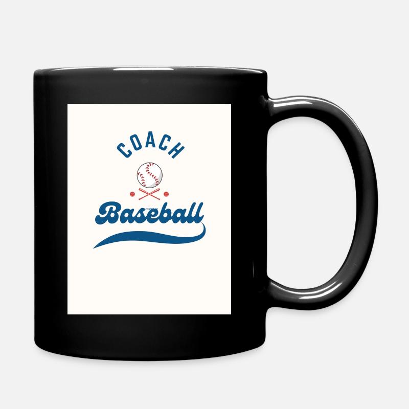 Sport Baseball - Tasse einfarbig - Schwarz