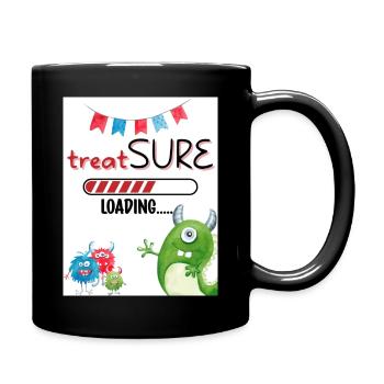 Traitance. Fête. - Mug uni - noir - Droite