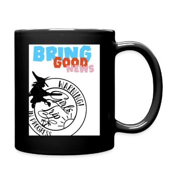 Apportez de bonnes nouvelles. Voyage entre filles. - Mug uni - noir - Droite