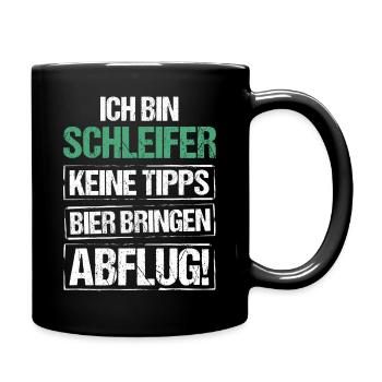 I'm a grinder - bring beer and take off - Full Colour Mug - black - Right