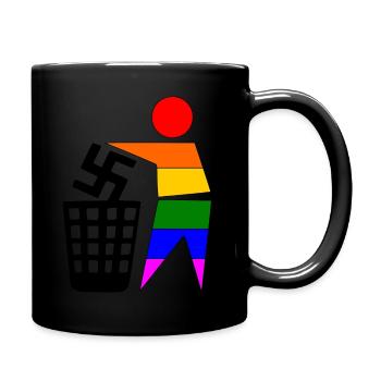 FCK NZS - Gardez votre environnement propre - Mug uni - noir - Droite