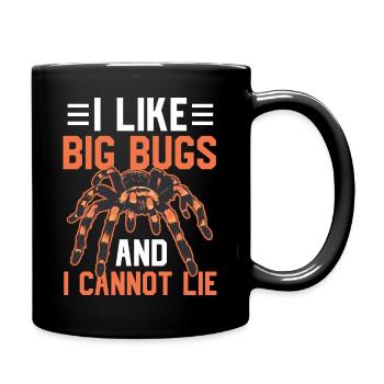 J’aime les grosses bestioles et je ne peux pas mentir - Arachnid Lover - Mug uni - noir - Droite