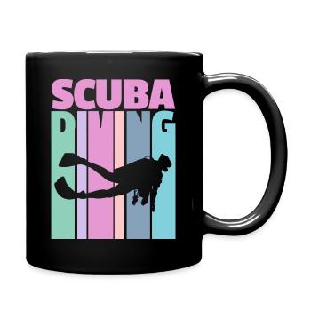 Scuba Diving - Diving Expert Ocean Depth Scuba - Mug uni - noir - Droite