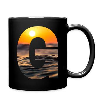G - Tasse einfarbig - Schwarz - Rechts