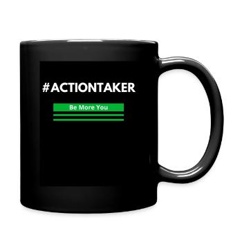 #actiontaker - Mug uni - noir - Droite