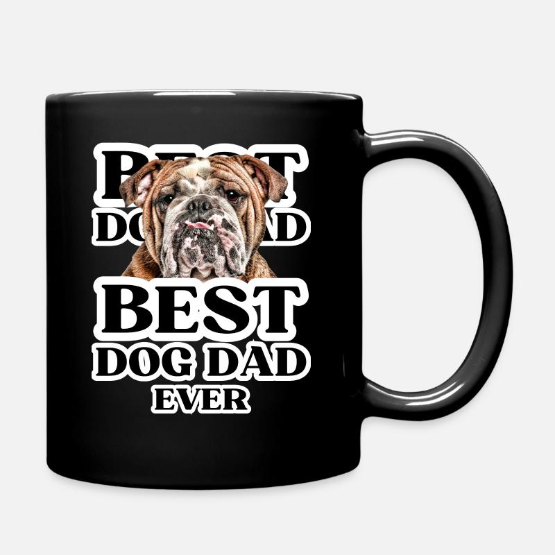 MEILLEUR PAPA CHIEN jamais I cadeau de propriétaire de chien - Mug uni - noir
