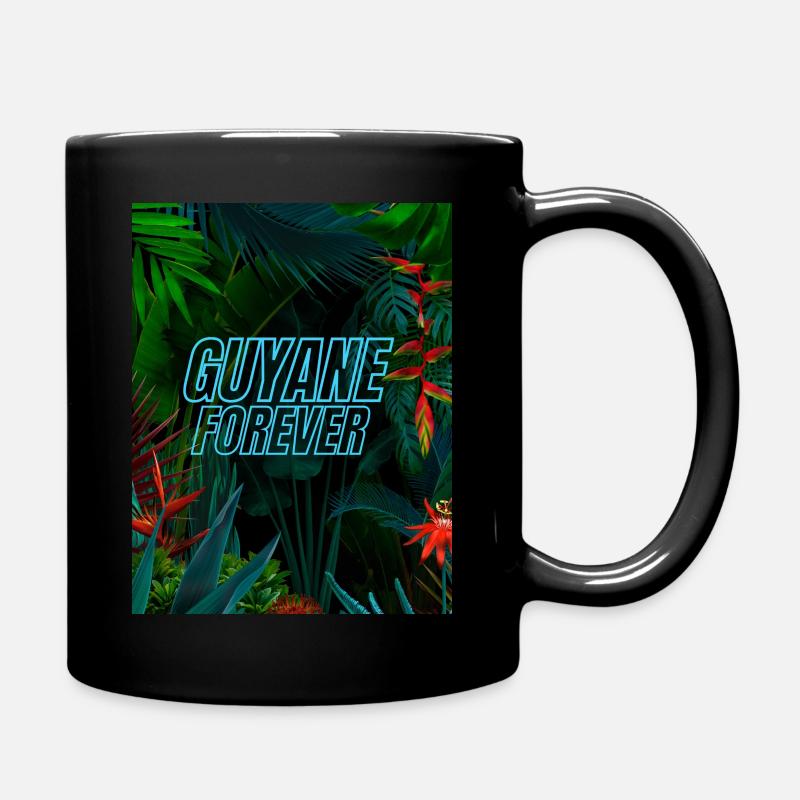 Guyane Forever Forêt Amazonienne 01 - Mug uni - noir