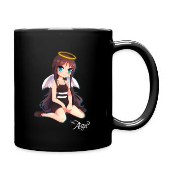 Canne à pêche - Mug uni - noir - Droite