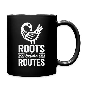 Sankofa Symbol Adinkra Ghana Black - Full Colour Mug - black - Right