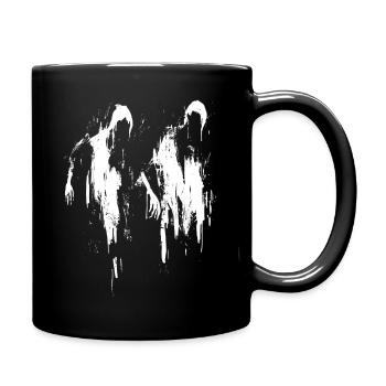 Ghosts Ghost Horror Halloween - Full Colour Mug - black - Right