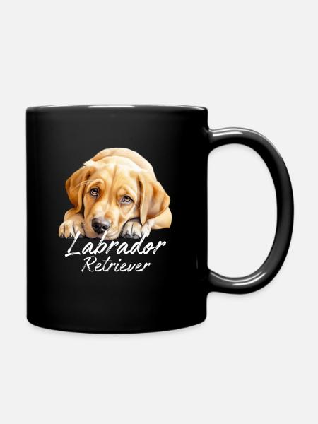 Labrador Retriever - Mug uni - noir