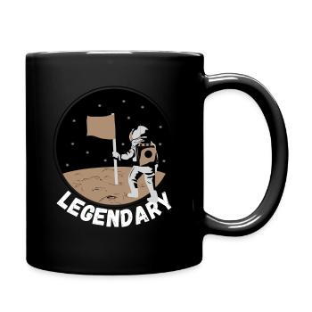 Astronaute légendaire de l’espace - Mug uni - noir - Droite