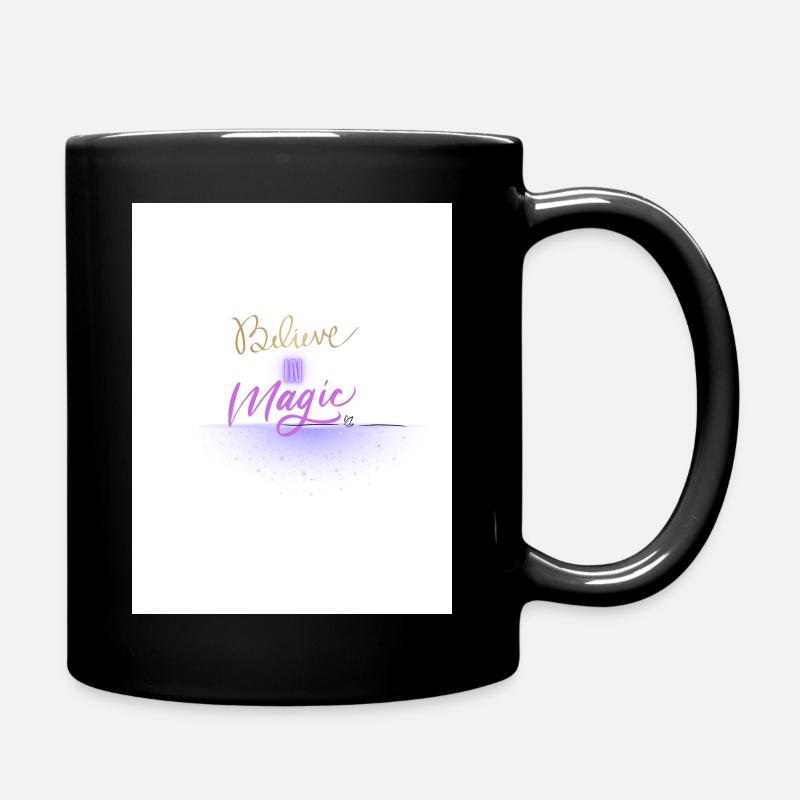 Believe in magic - Tasse einfarbig - Schwarz