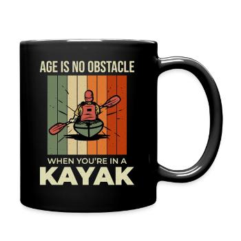 kayak Gradma Kayak Canoë Kayak Drôle - Mug uni - noir - Droite