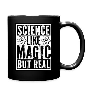 La science comme de la magie, mais un vrai professeur scientifique - Mug uni - noir - Droite
