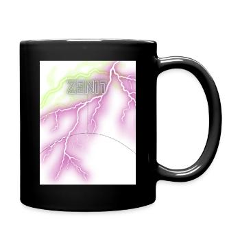 Am Zenit - Tasse einfarbig - Schwarz - Rechts