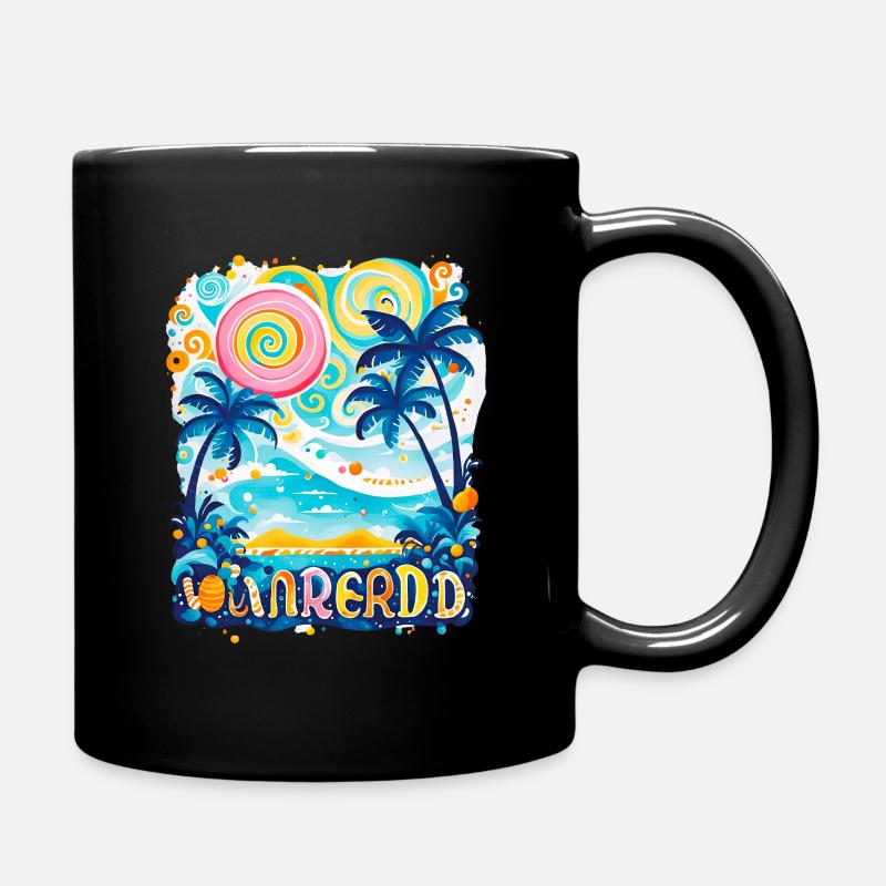 ocean tropical - Mug uni - noir