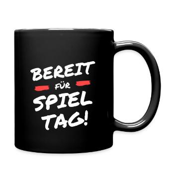JOUR DE MATCH - Mug uni - noir - Droite