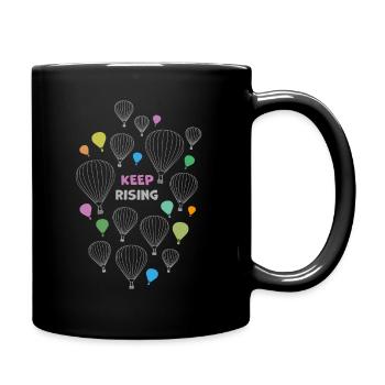 Keep Rising - Full Colour Mug - black - Right