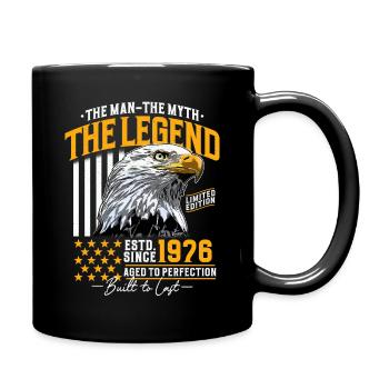 Vintage 1976 Homme Mythe Légende Anniversaire - Mug uni - noir - Droite