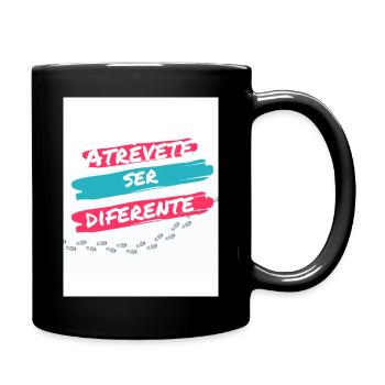 Wagen - Tasse einfarbig - Schwarz - Rechts