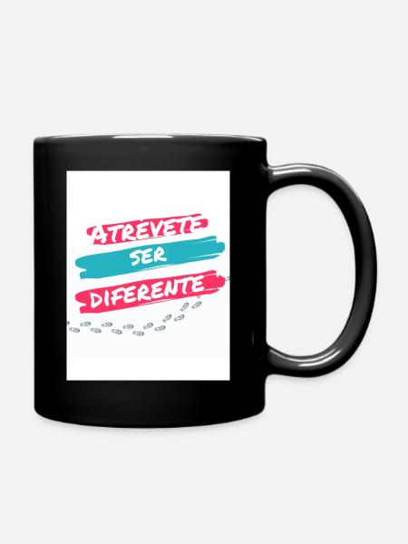 Wagen - Tasse einfarbig - Schwarz
