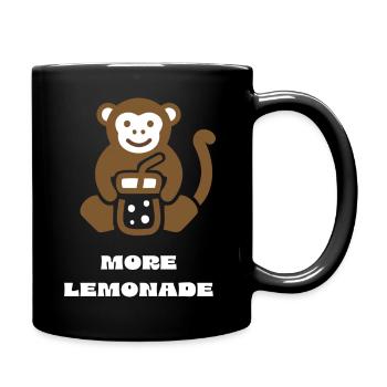 More Lemonade - Full Colour Mug - black - Right