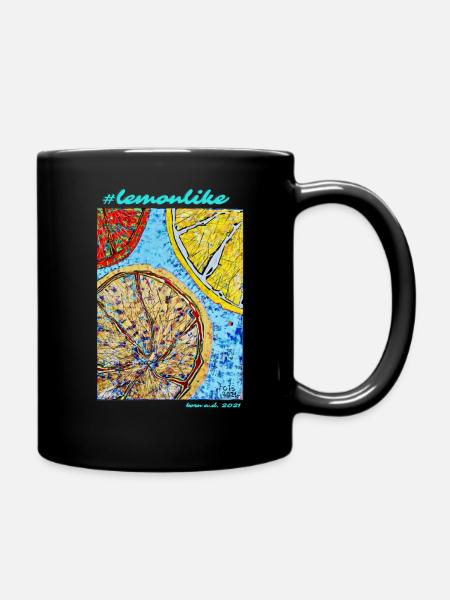#lemonlike - Mug uni - noir