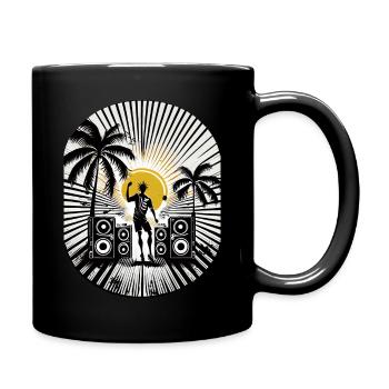 Cool Reggae Vibes - Mug uni - noir - Droite