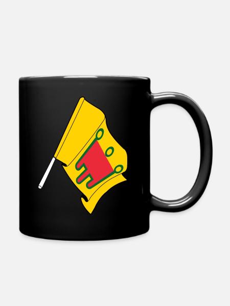 Drapeau Auvergne - Mug uni - noir