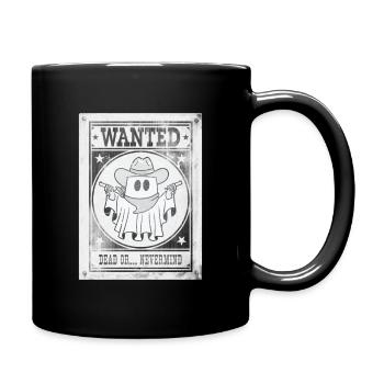 Halloween / Outlaw Phantom - Full Colour Mug - black - Right