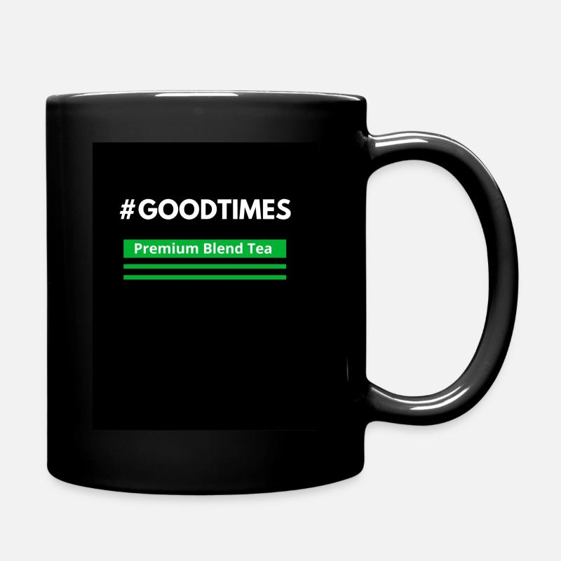 GUTE ZEITEN - Tasse einfarbig - Schwarz