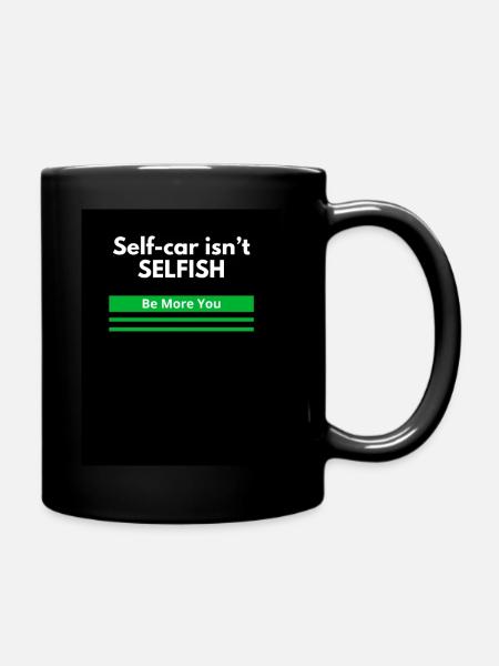 Prendre soin de soi - Mug uni - noir