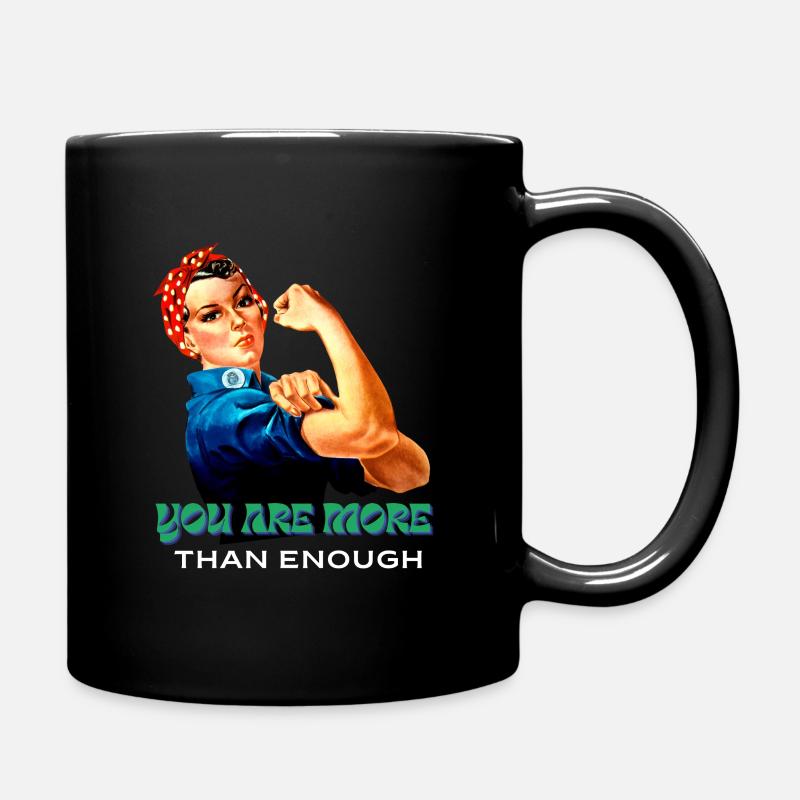 YOU ARE MORE - Full Colour Mug - black