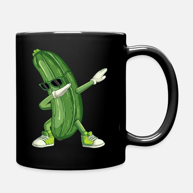 Dabbing Pickle - Amateur de cornichons à l’aneth drôle - Mug uni - noir