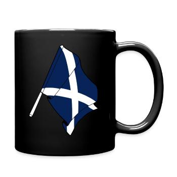 Drapeau Île de Tenerife - Mug uni - noir - Droite