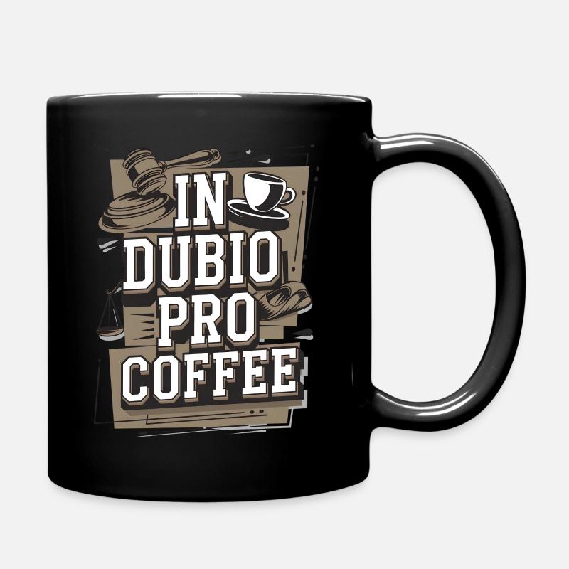 In Dubio Pro Coffee - Full Colour Mug - black