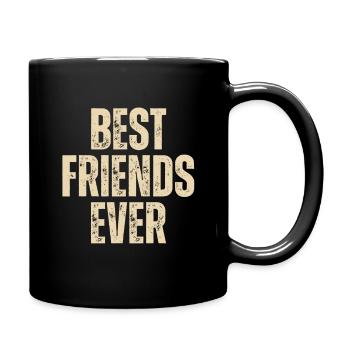BEST FRIENDS EVER - Full Colour Mug - black - Right