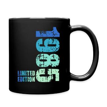 40e anniversaire Né en 1985 - Mug uni - noir - Droite