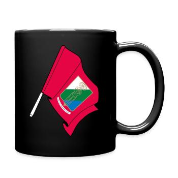 Flag Abruzzo Italy - Full Colour Mug - black - Right