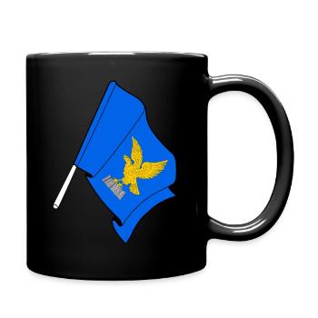 Flag: Friuli Venezia Giulia, Italy - Full Colour Mug - black - Right